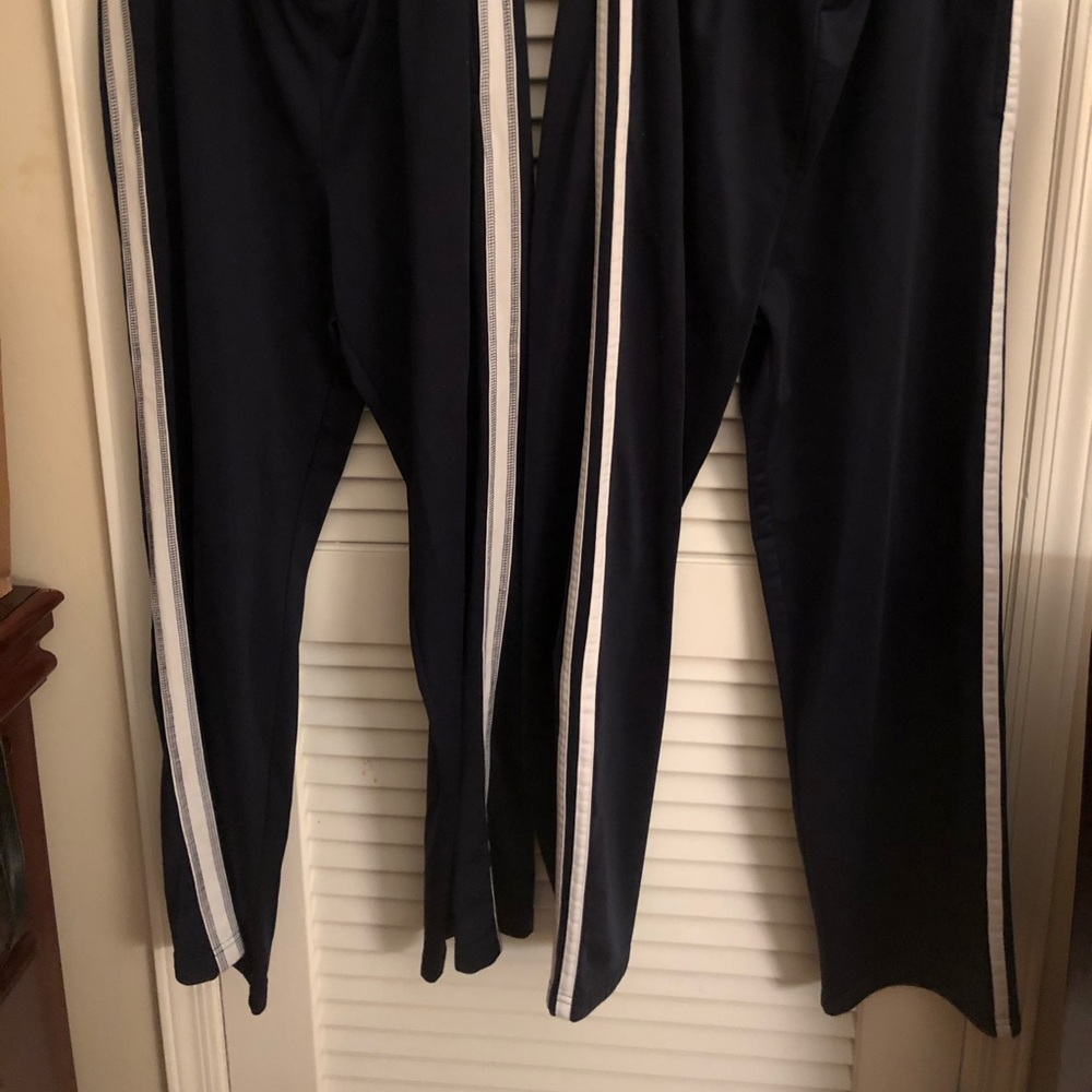 Navy Athletic pants - both in a size medium.$20 ea